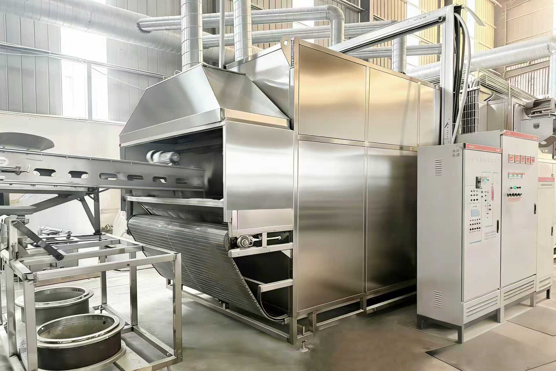 Integrated cat litter production equipment at Hebei Runzheng Pet Products